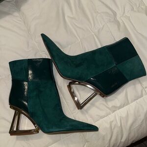Gianni Bini Teal Heeled Boots